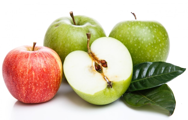 Apples on the table