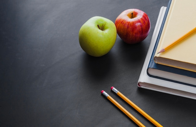 Apples and textbooks