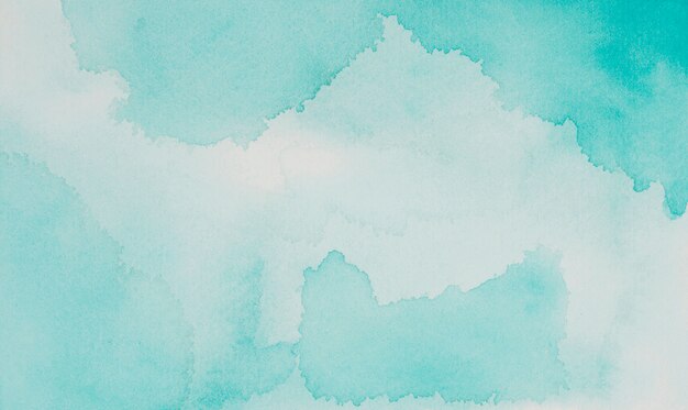 Aquamarine mix of paints on paper