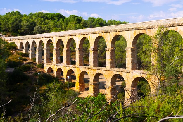 Aqueduct de les Ferreres in Tarragona