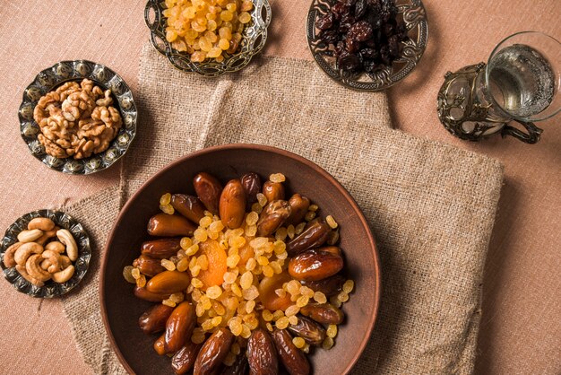 arabic food concept for ramadan