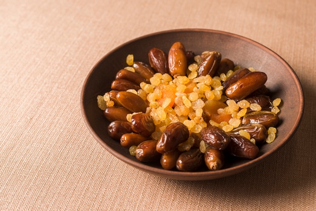 Free photo arabic food for ramadan