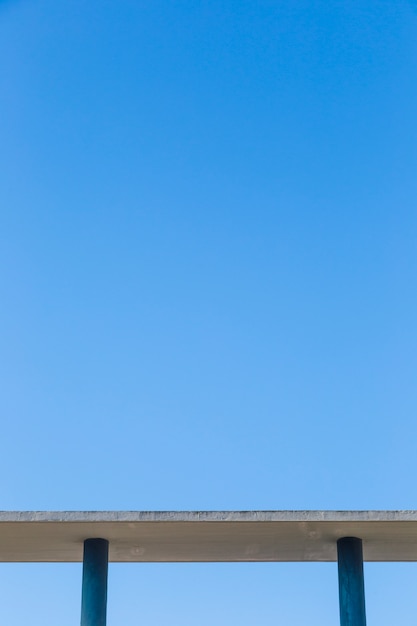 Arbour with sky