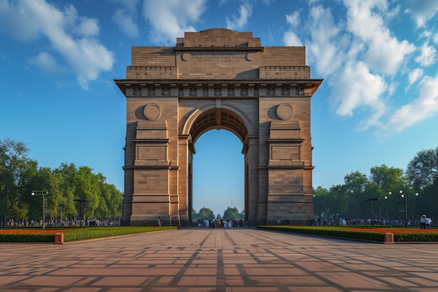 Foto gratuita architettura di monumenti antichi per la celebrazione della giornata del patrimonio mondiale