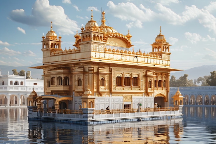 Free Photo architecture of ancient monument for world heritage day celebration
