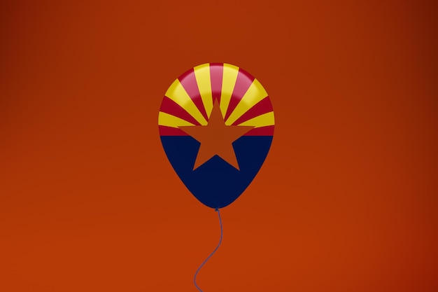 Бесплатное фото Воздушный шар аризоны