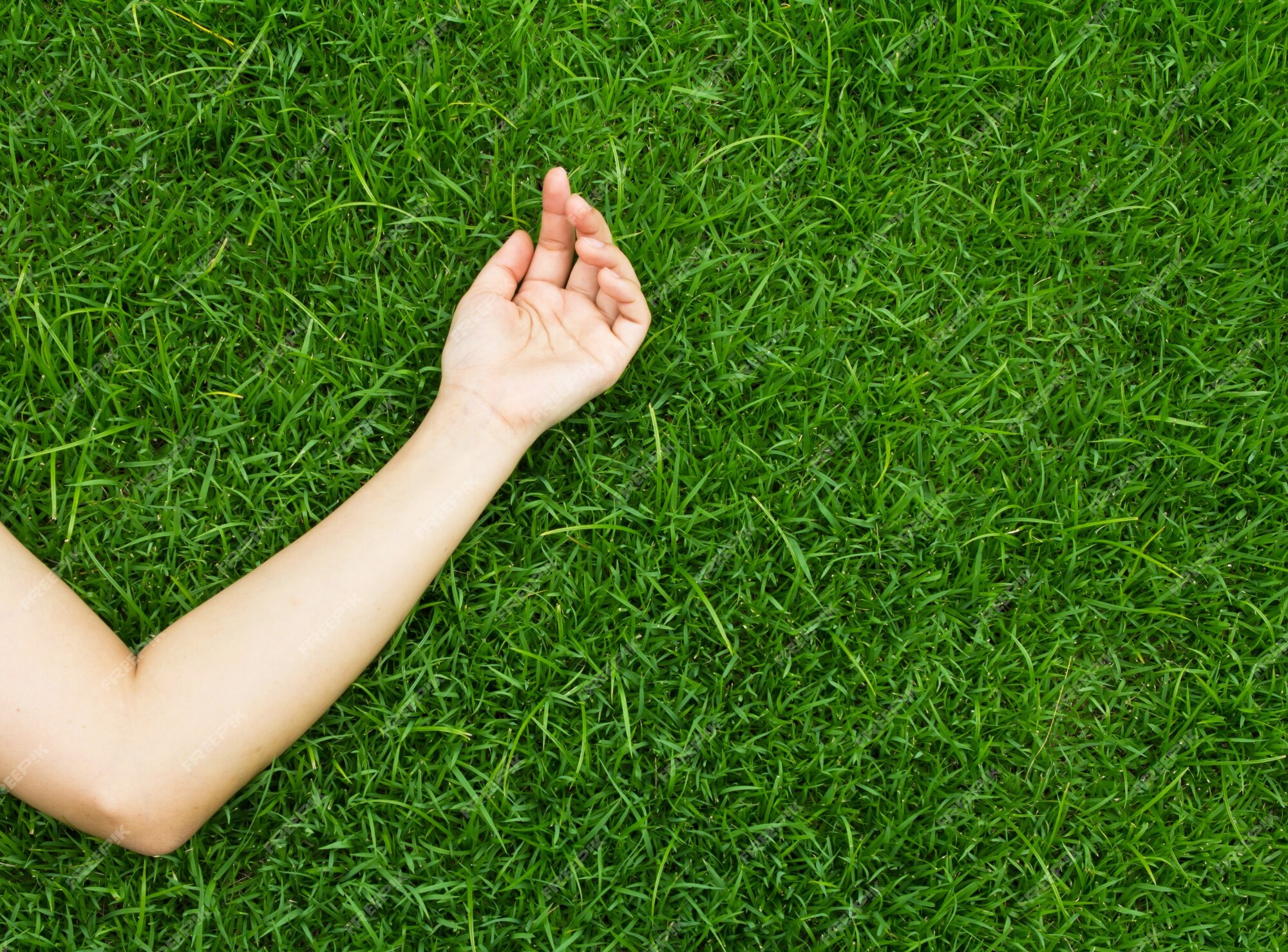 a person about to touch grass, Stable Diffusion