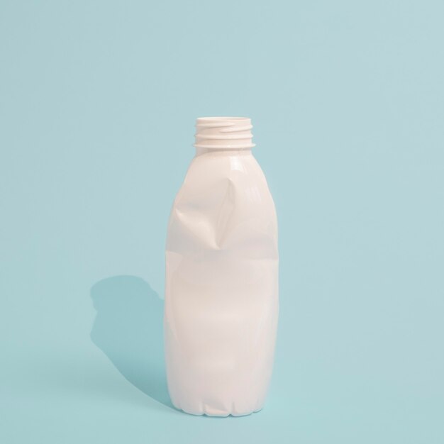 arrangement of non eco friendly plastic bottle