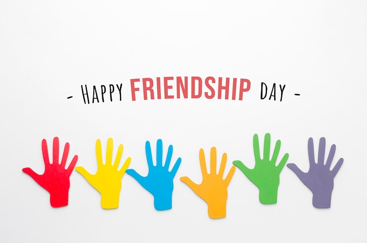 Free Photo arrangement of still life friendship day elements