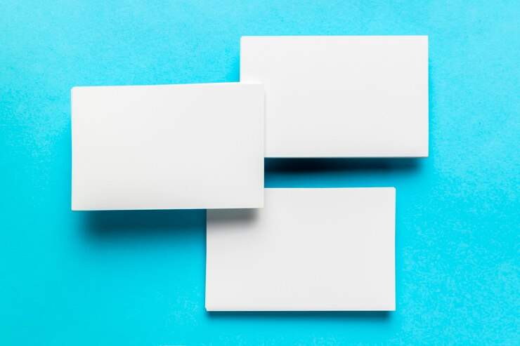 Free Photo arrangement of white envelopes with flat lay