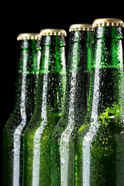 arrangement with delicious american beer