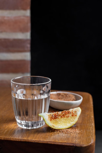 美味しいメスカル飲料のアレンジメント