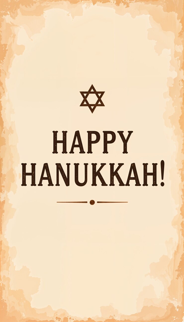 Free Photo artful hanukkah greetings