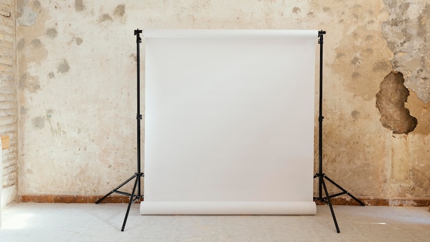 Oggetti di scena dell'artista per la fotografia in studio