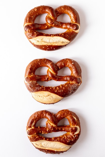 Artistic arrangement of bagels with seeds