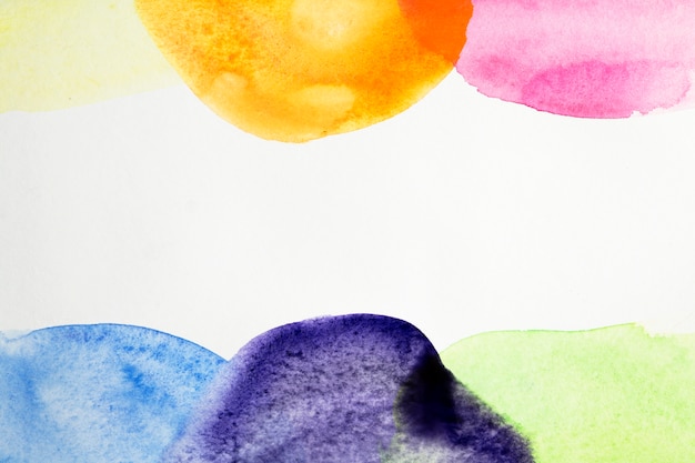 Artistic background of colorful watercolor texture