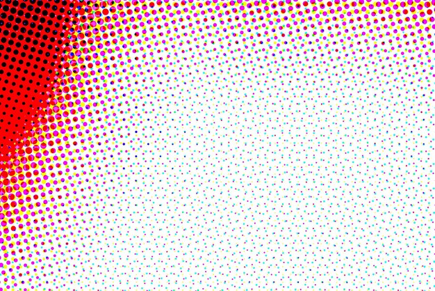 Artistic background wallpaper with color halftone effect