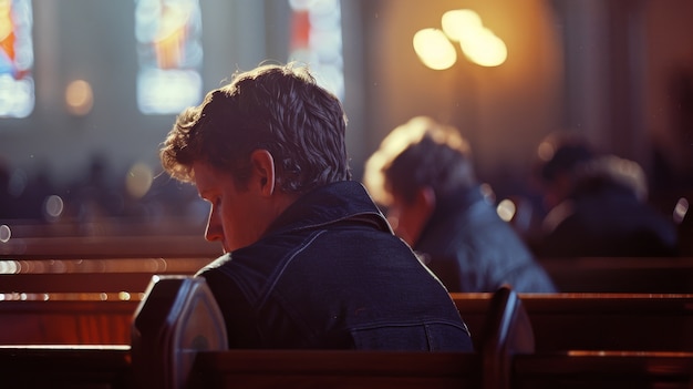 Free photo ash wednesday event celebration