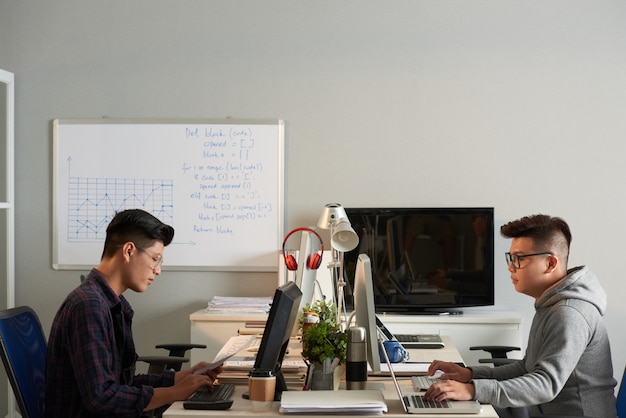 Asian Designers at Workplace