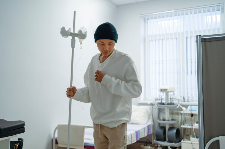 무료 Photo 암에 걸린 아시아 사람
