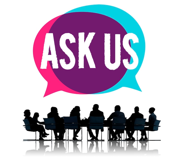 मुफ़्त फोटो ask us contact information assistance advice concept