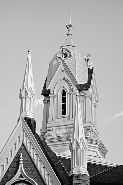 Free photo assembly hall at temple square complex