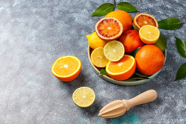 assorted fresh-citrus fruits