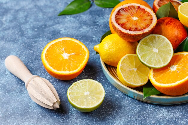 assorted fresh-citrus fruits