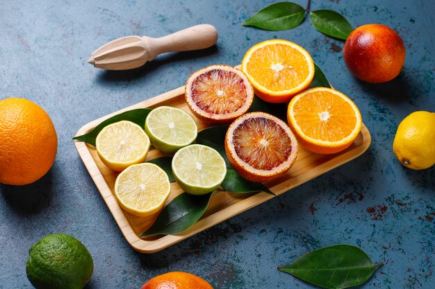 assorted fresh-citrus fruits