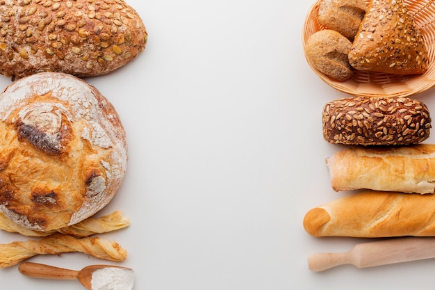 Assortment of baked pastry