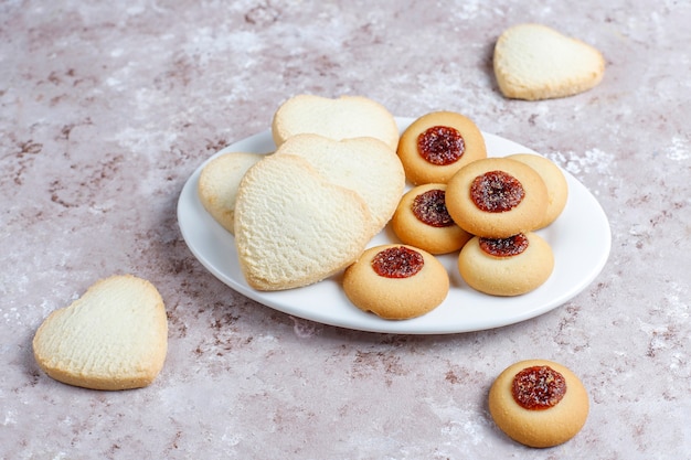 Assortment of delicious fresh cookies