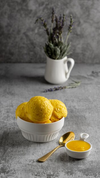 Assortment of delicious homemade dessert