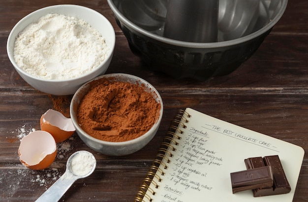 Assortment of different ingredients for a delicious recipe