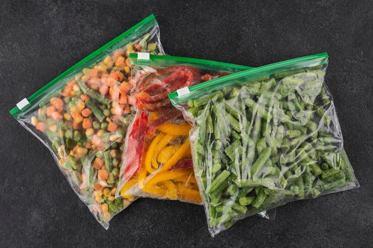 Free Photo assortment of frozen healthy food