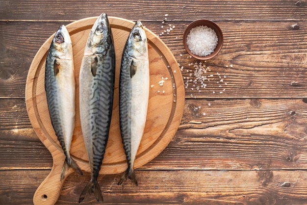 Assortment of healthy sea food