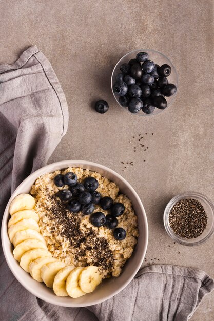 Assortment of natural healthy desserts