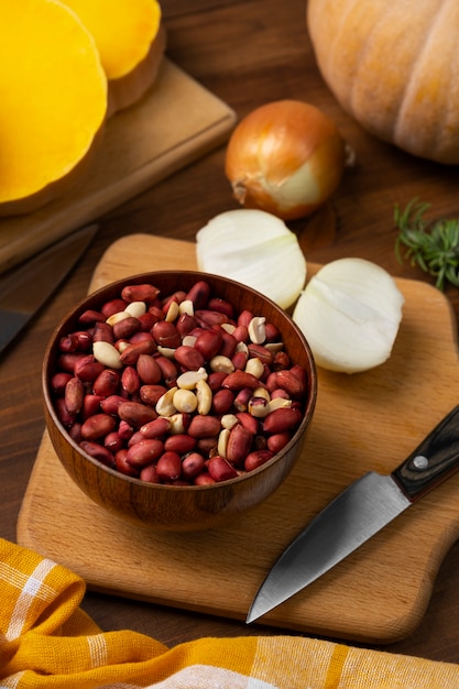 Assortment of peanuts