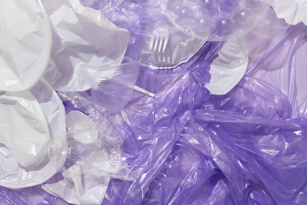 assortment of sorted plastic objects