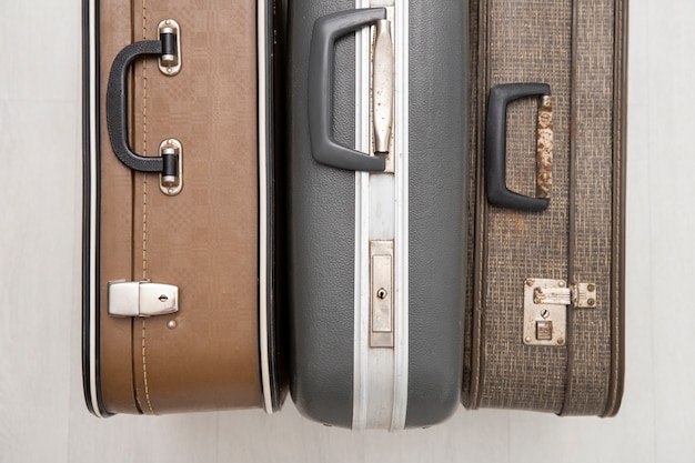 Ассортимент чемоданов для путешествий