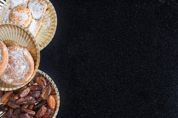 Assortment of traditional desserts