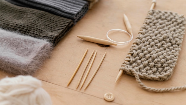 ハイアングル編み道具の品揃え