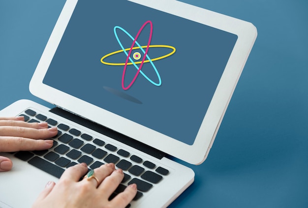 Atomic Molecule Life Science Study Experiment Graphic