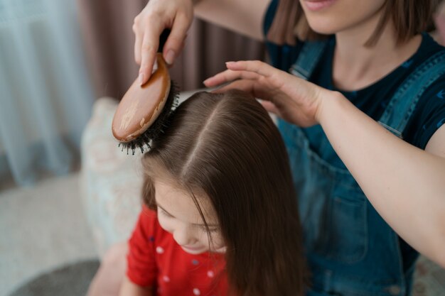 Aunt spends time with her niece