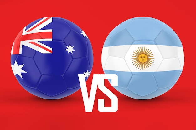 Australia VS Argentina Football