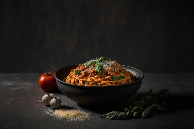 Free photo authentic italian pasta