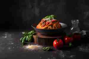 Free photo authentic italian pasta