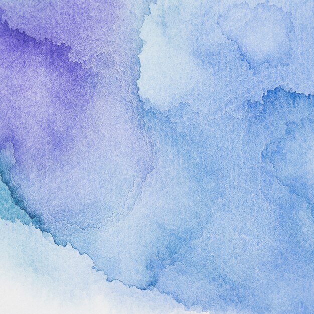 Free photo azure mix of paints on paper