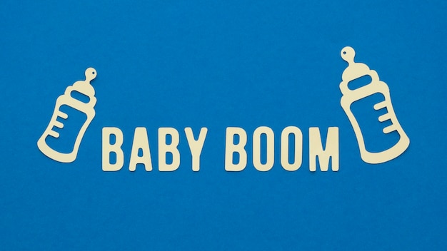 Foto gratuita concetto di fertilità del baby boom