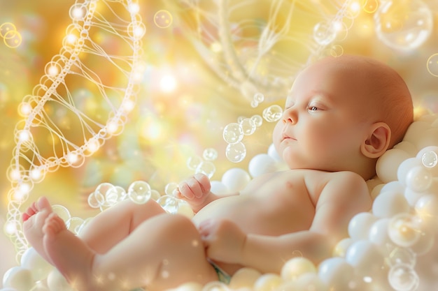 Free photo baby fetus in the womb