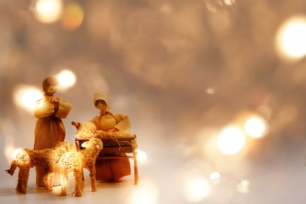Premium Photo Baby Jesus Christmas Background